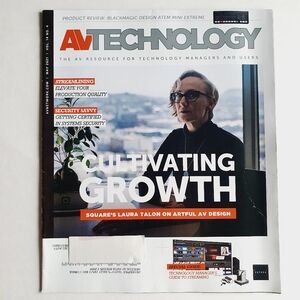 AV Technology Magazine May, 2021 - Cultivating Growth - Blackmagic Design Atem